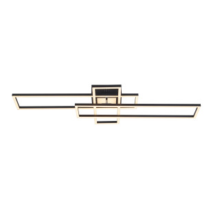 Plafon Lumenz 90cm czarny ZumaLine - Regulacja barwy światła