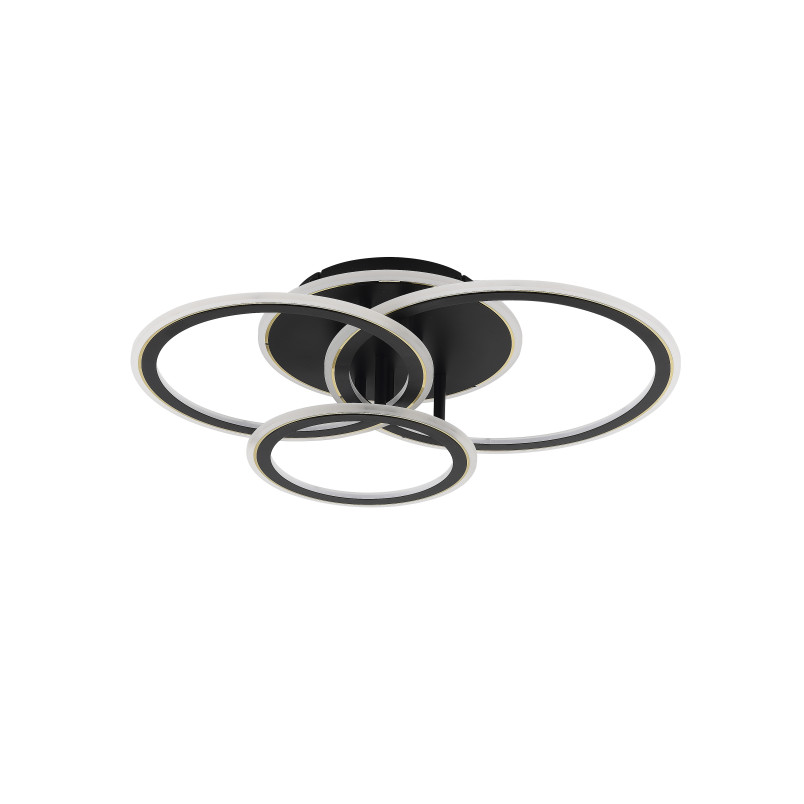 Plafon Lunar LED ZumaLine: Nowoczesny design, regulacja barwy