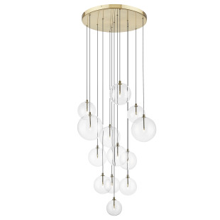 Lampa wisząca ZumaLine Milan | Glamour, szkło, 76cm