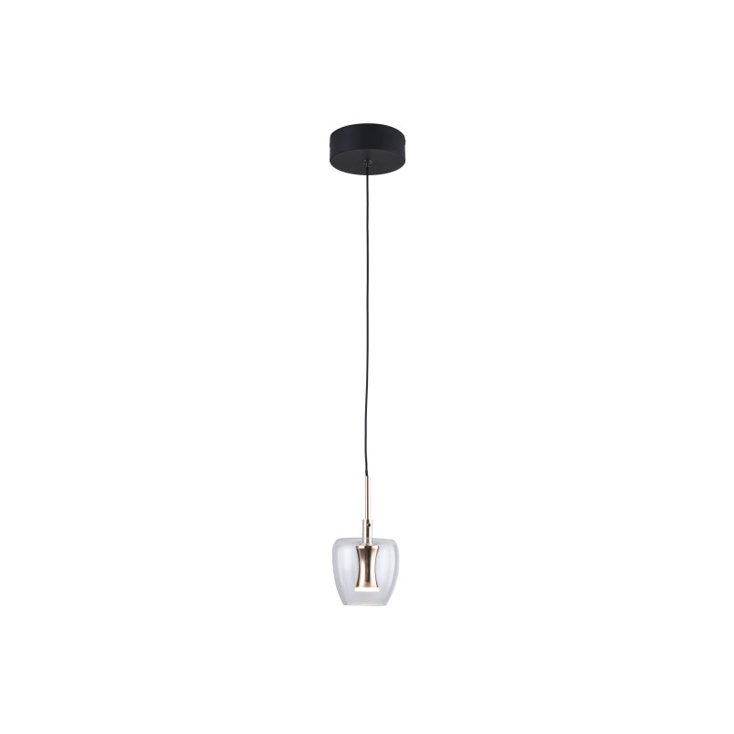 Lampa wisząca szklana ZumaLine Nelson LED - Nowoczesny design