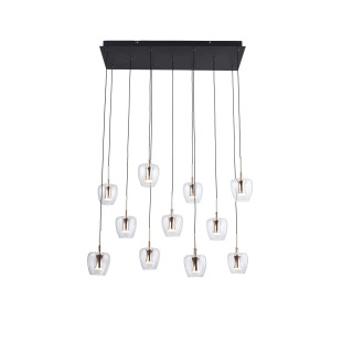 Lampa wisząca ZumaLine Nelson - 11 punktów, szkło, LED