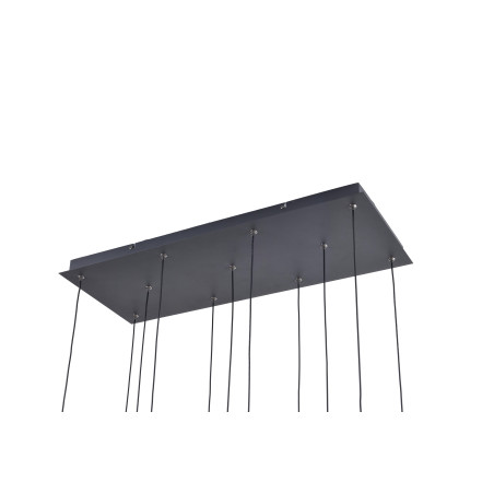 Lampa wisząca ZumaLine Nelson - 11 punktów, szkło, LED