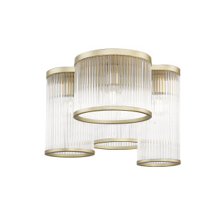 Plafoniere Hampton Sergio ZumaLine - Złoty, 48cm | Sklep z Lampami