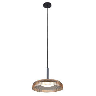 Lampa wisząca retro Solvia - ZumaLine, szara