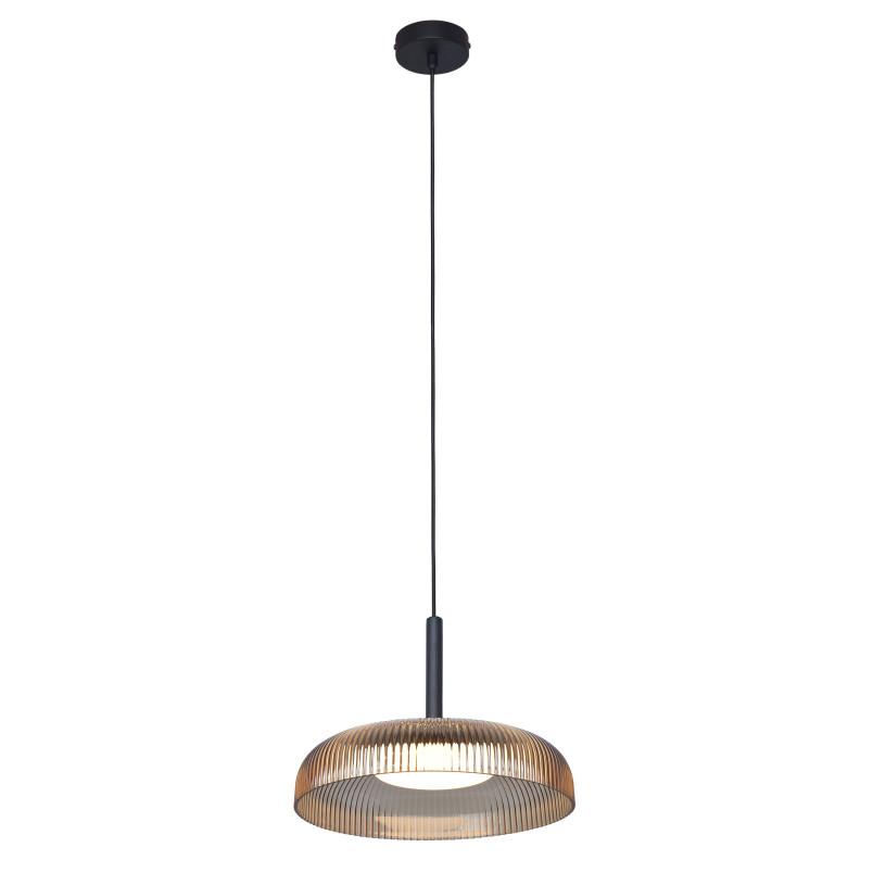 Lampa wisząca retro Solvia - ZumaLine, szara