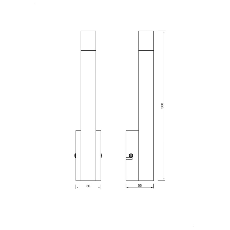 Kinkiet Velic złoty ZumaLine - Minimalistyczny design