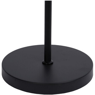Lampa podłogowa glamour czarna Lucide | Chipm - Elegancki Design
