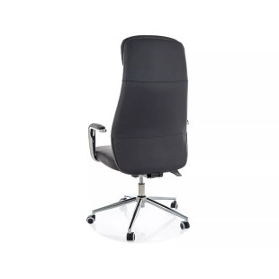 Fotel biurowy Signal Q-05 - Eko Skóra, Czarny - Komfort i Design