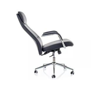Fotel biurowy Signal Q-05 - Eko Skóra, Czarny - Komfort i Design