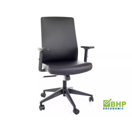 Fotel biurowy Signal Q-085 czarny - Ergonomia i Komfort