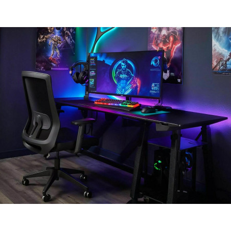 Fotel biurowy Signal Q-085 czarny - Ergonomia i Komfort