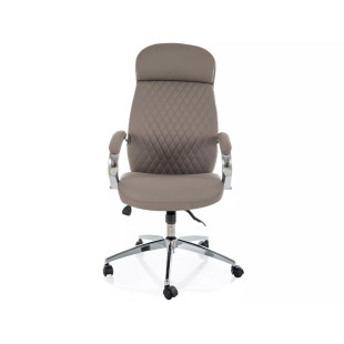 Fotel gabinetowy Signal Q-09 szary - Komfort i styl