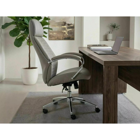 Fotel gabinetowy Signal Q-09 szary - Komfort i styl