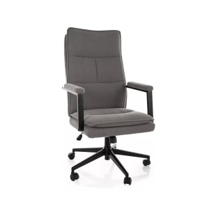 Fotel gabinetowy Signal Q-091 szary - Komfort i styl