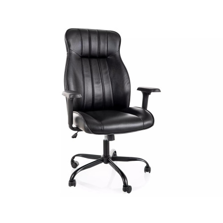 Fotel Gabinetowy Signal Czarny - Komfort i Ergonomia