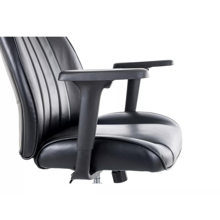Fotel Gabinetowy Signal Czarny - Komfort i Ergonomia