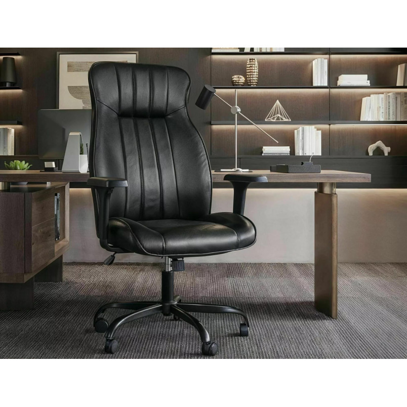 Fotel Gabinetowy Signal Czarny - Komfort i Ergonomia