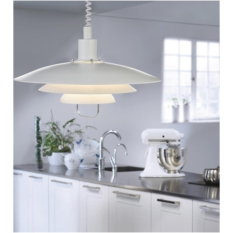 Lampa wisząca Kirkenes biała Markslojd | Skandynawski Design