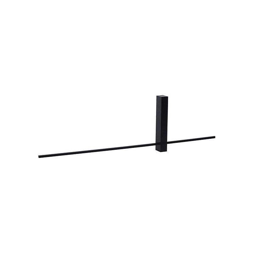 Kinkiet LED czarny Segin 60cm Lucide | Minimalistyczny design