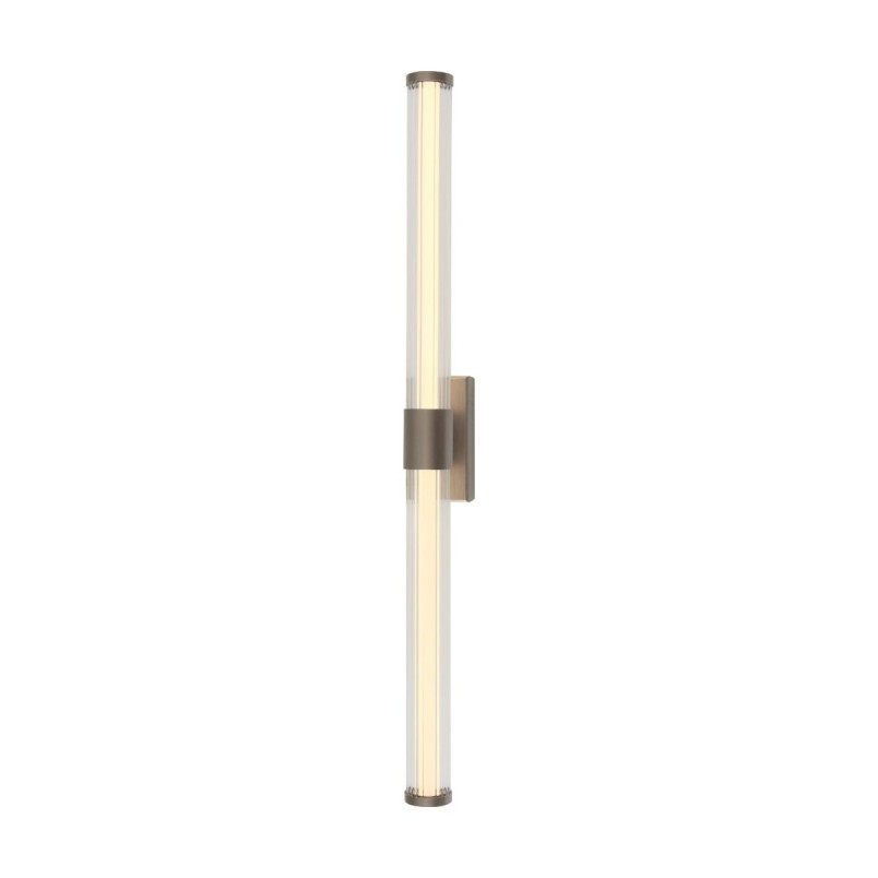 Kinkiet łazienkowy Eddie LED ZumaLine | Retro, 63cm, Srebrny