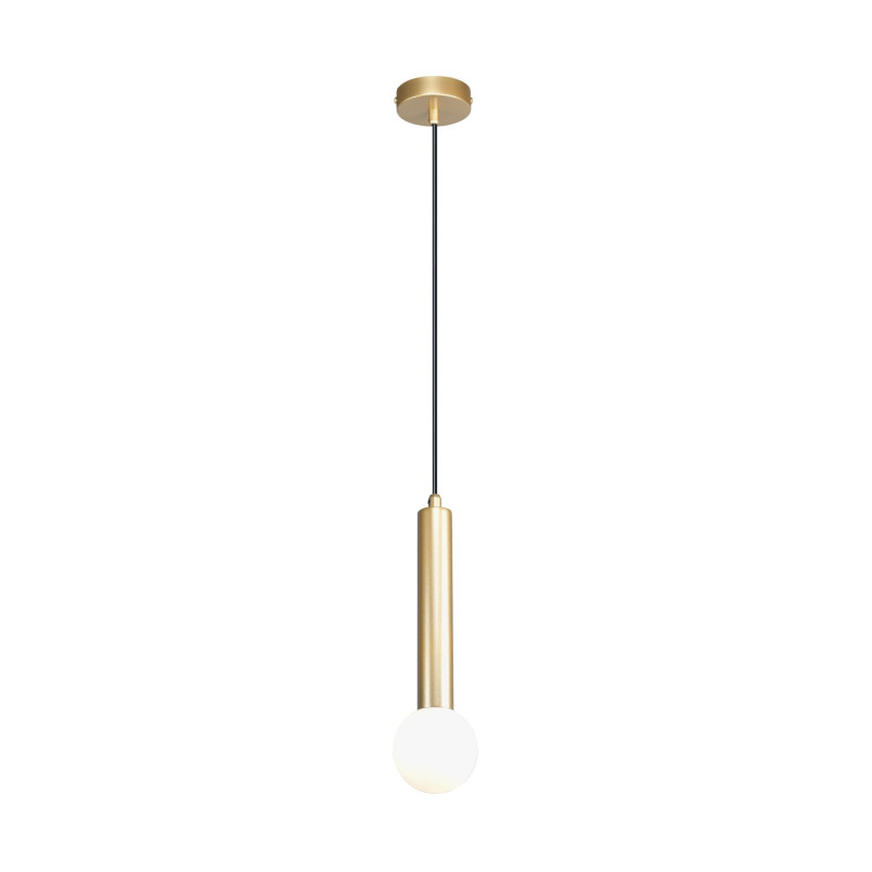 Złota lampa wisząca ZumaLine Freya - nowoczesny design