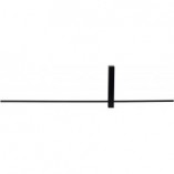 Kinkiet LED czarny Segin 90cm Lucide - Minimalistyczny Design
