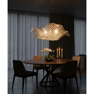 Żyrandol kryształowy ZumaLine Tiara | Lampa wisząca glamour