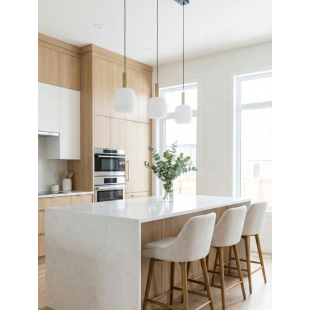 Lampa wisząca ZumaLine Calvo | Szkło, Glamour, 76cm