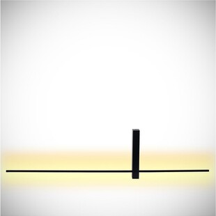 Kinkiet LED czarny Segin 90cm Lucide - Minimalistyczny Design