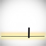 Kinkiet LED czarny Segin 90cm Lucide - Minimalistyczny Design