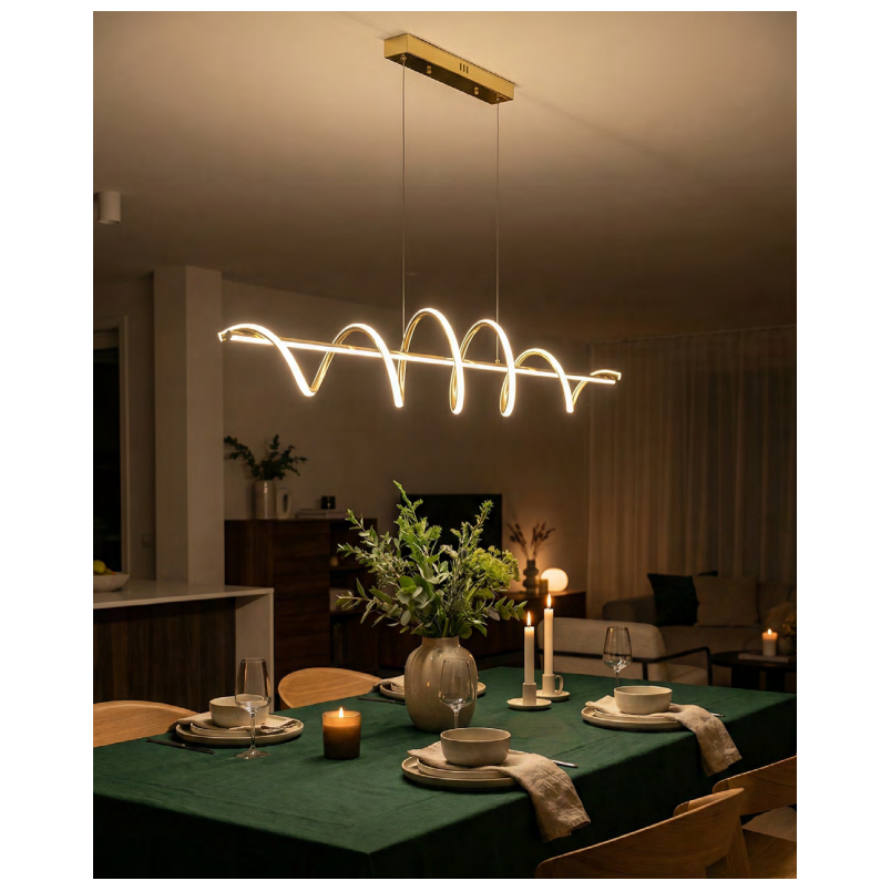 Lampa wisząca Esero ZumaLine | Nowoczesny design, 120cm