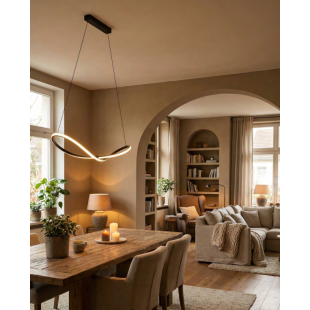 Lampa wisząca ZumaLine Rosentra LED | Nowoczesny design