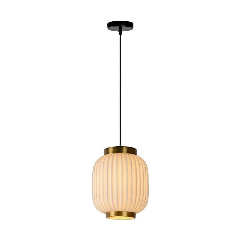 Lampa Wisząca Goose Biała Lucide | Elegancka Ceramika