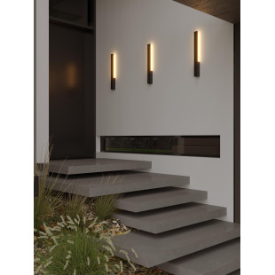 Maxlight W0458 Lampa Zewnętrzna Kaprun 6W Czarna Ip65 MaxLight