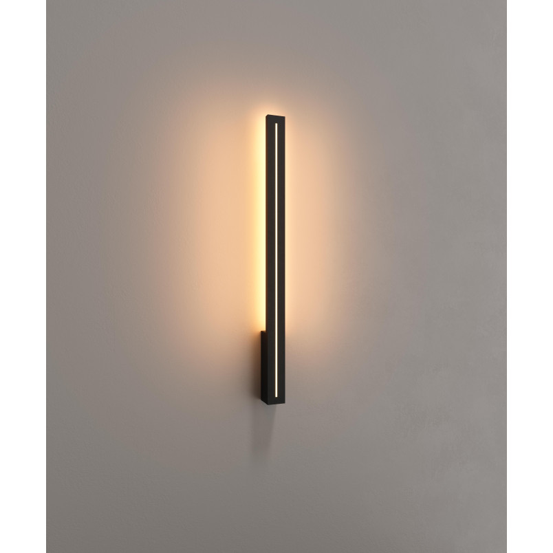Maxlight W0460 Lampa Zewnętrzna Moena 15W Czarna Ip65 MaxLight