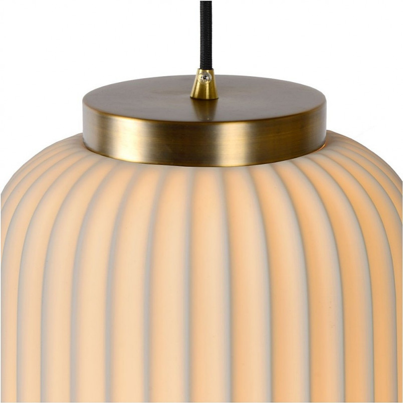 Lampa Wisząca Goose Biała Lucide | Elegancka Ceramika