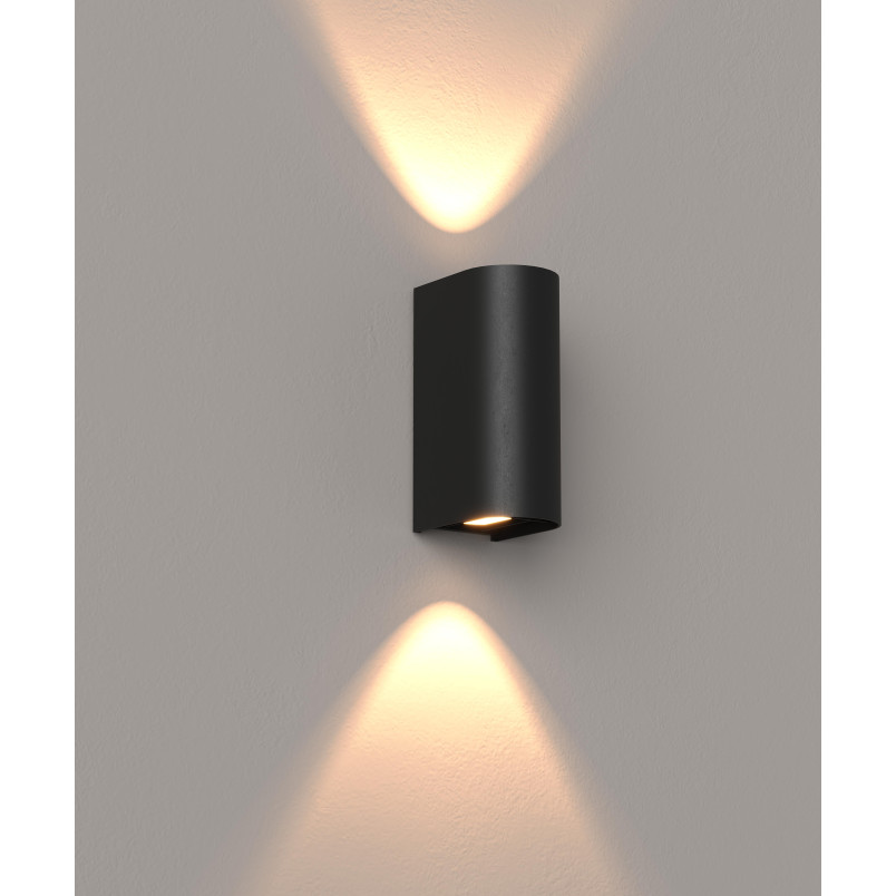 Maxlight W0469 Lampa Zewnętrzna Badia 12W Czarna Ip65 MaxLight