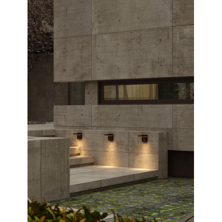 Maxlight W0471 Lampa Zewnętrzna Z Czujnikiem Ruchu Ladis 20W Czarny Ip65 MaxLight