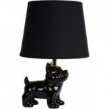 Lampa stołowa Sir Winston czarna - Lucide | Elegancki design