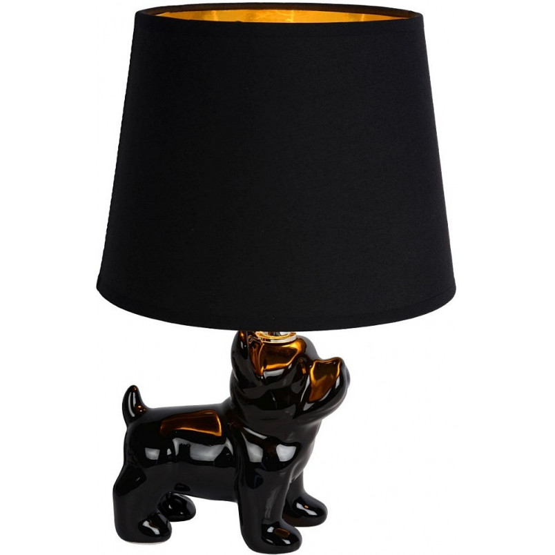 Lampa stołowa Sir Winston czarna - Lucide | Elegancki design
