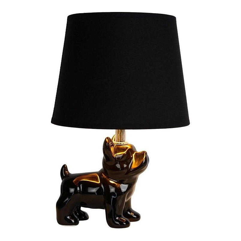 Lampa stołowa Sir Winston czarna - Lucide | Elegancki design