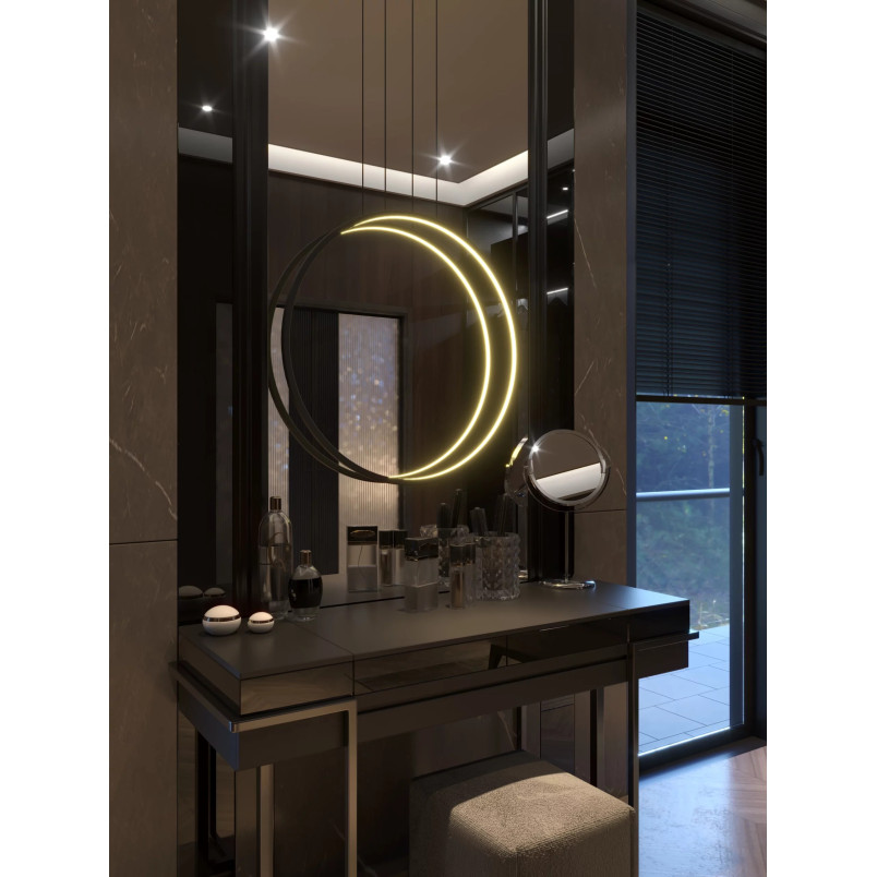 Maxlight P0652 Lampa Wisząca Visual 22W Black MaxLight