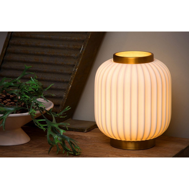 Lampa stołowa Gosse 23 biała | Lucide - Elegancki design