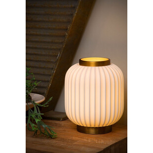Lampa stołowa Gosse 23 biała | Lucide - Elegancki design