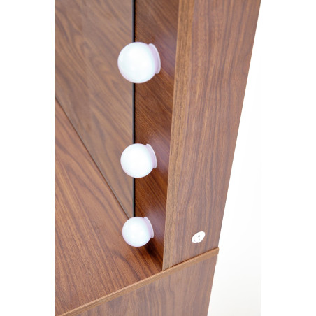 Toaletka Halmar Hollywood XL: Lustro LED, 5 szuflad | Kup Teraz