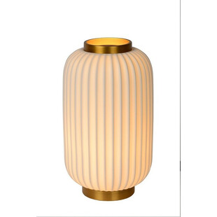 Lampa stołowa Gosse 33 biała Lucide | Japandi, Ceramika