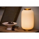 Lampa stołowa Gosse 33 biała Lucide | Japandi, Ceramika