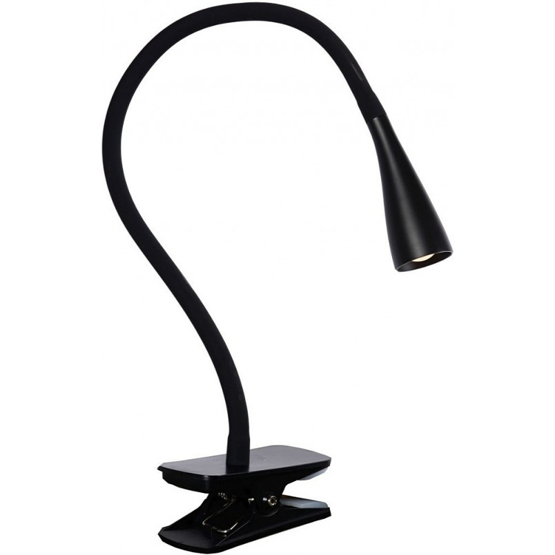 Lampa biurkowa Lucide Zozy LED czarna - Nowoczesny design