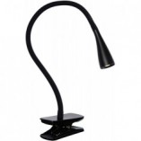 Lampa biurkowa Lucide Zozy LED czarna - Nowoczesny design
