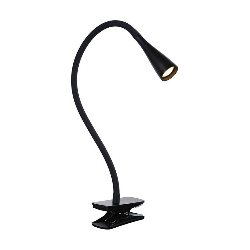 Lampa biurkowa Lucide Zozy LED czarna - Nowoczesny design
